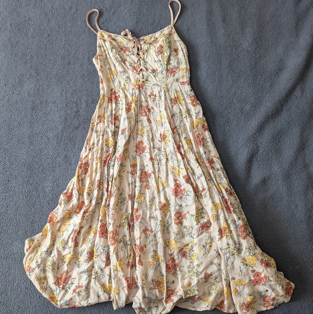 Floral Print Women's Dress